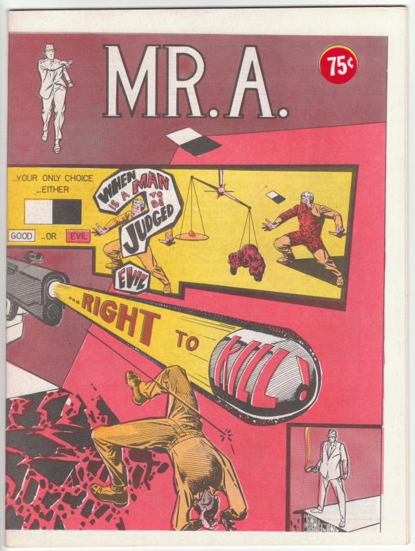 Mr. A #1 Steve Ditko front cover