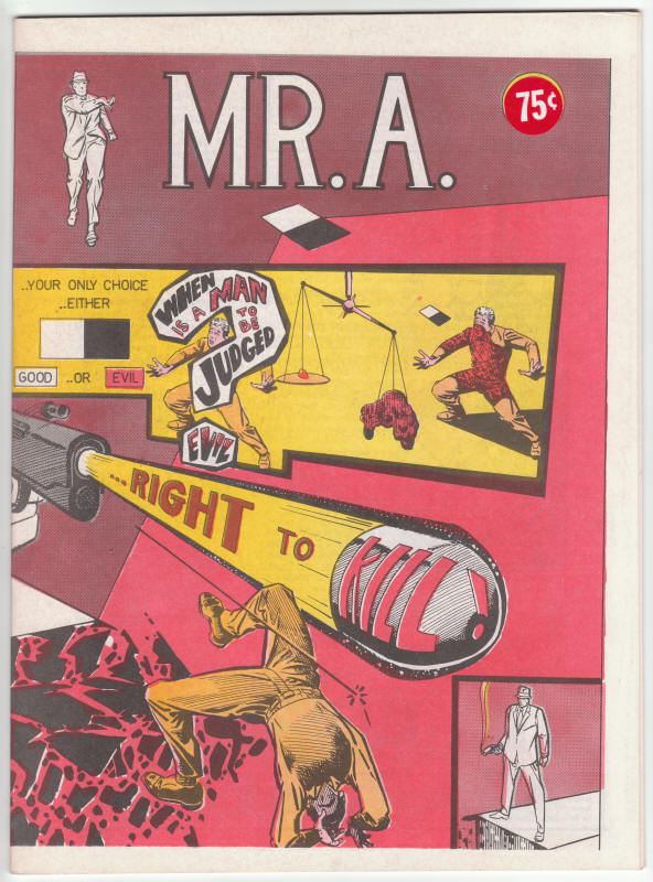 Mr. A #1 Steve Ditko front cover