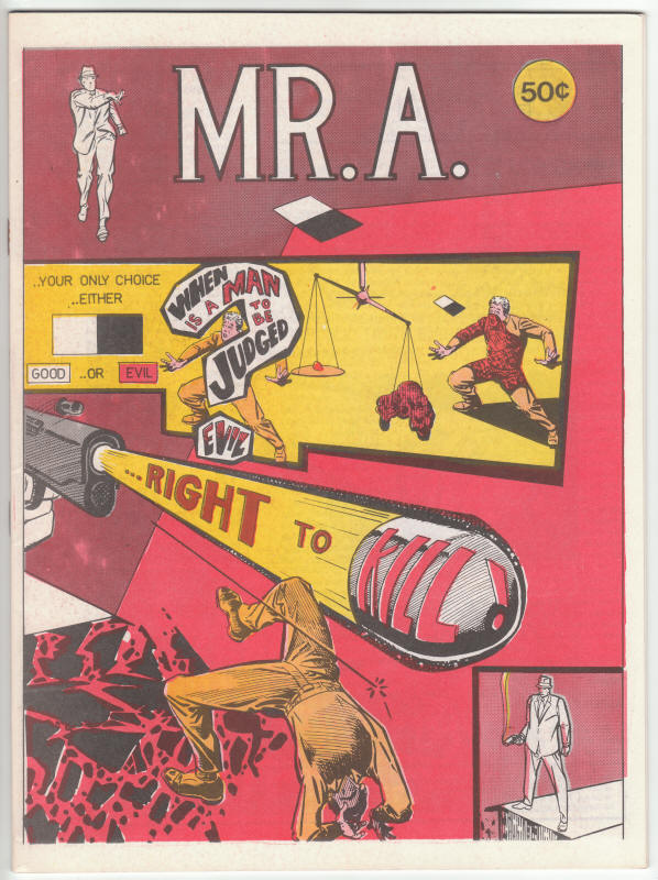Mr. A #1 Steve Ditko front cover