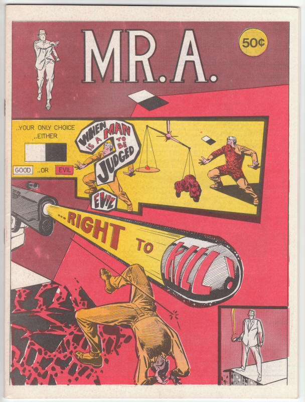 Mr. A #1 Steve Ditko front cover