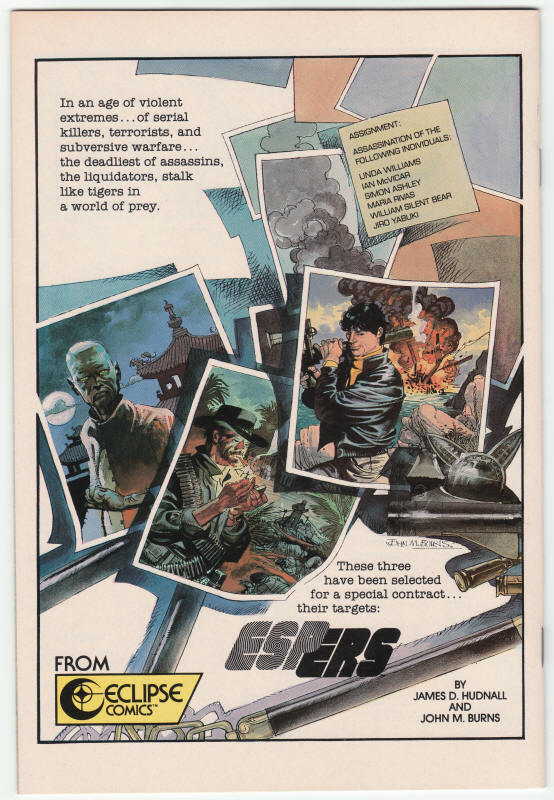Mr Monster #8 back cover
