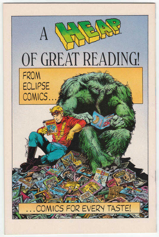 Mr Monsters Super Duper Special #7 back cover