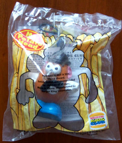 Burger King Kids Club Mr Potato Head Toy