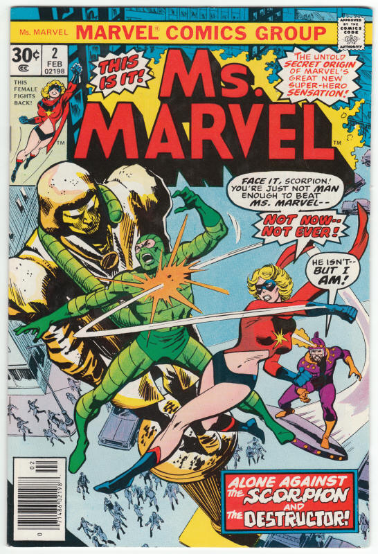 Ms Marvel #2 front cover
