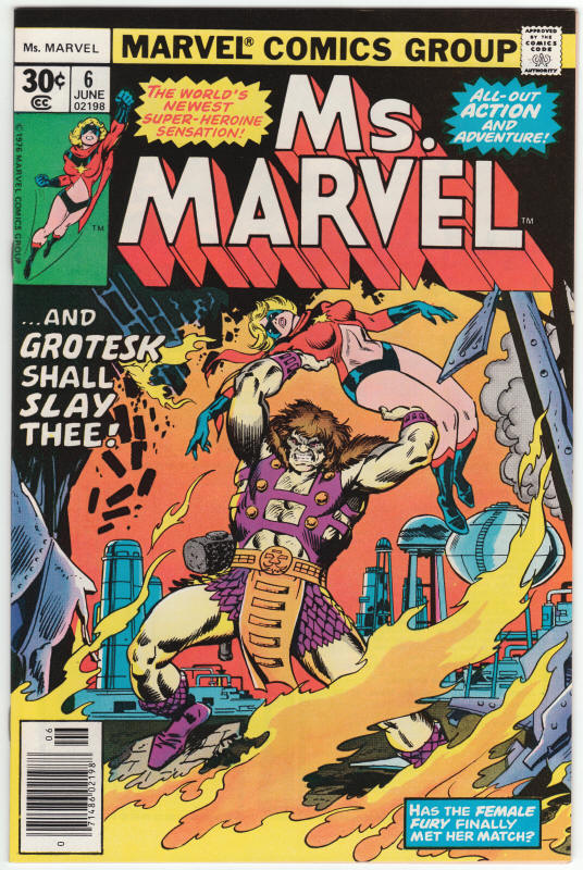 Ms Marvel #6 front cover