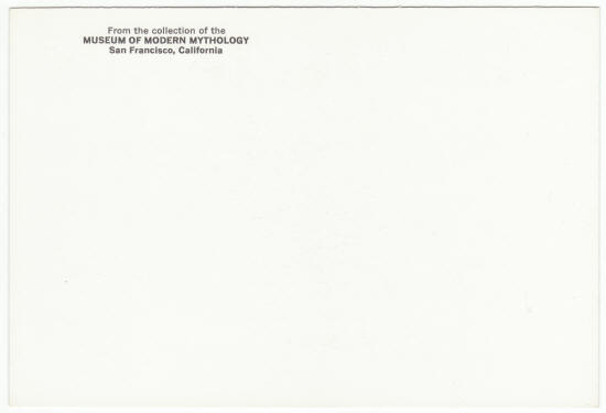 Museum Of Modern Mythology Advertising Icons Post Card