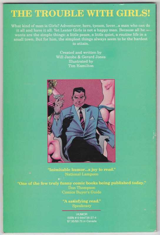 My Name Is Girls Volume 2 back cover