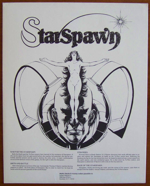 Mike Nasser Starspawn Portfolio Illustrated Evelope