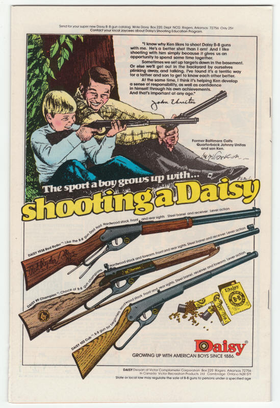 The New Gods #14 back cover