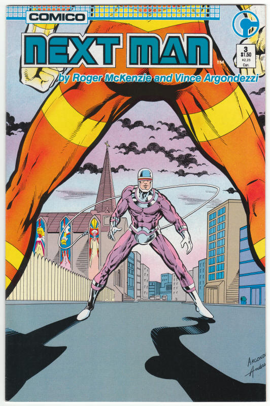 Next Man 3 front cover