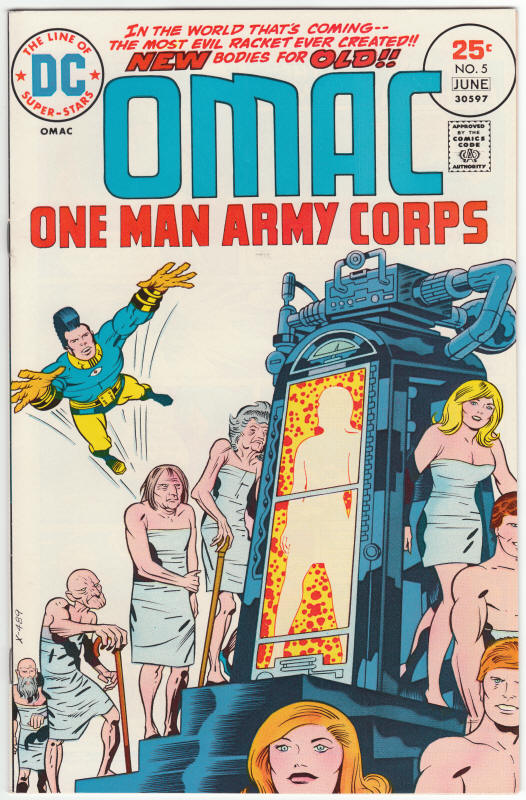 OMAC #5 front cover