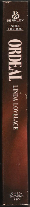 Ordeal Linda Lovelace spine