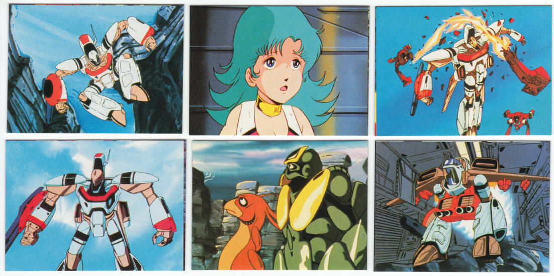 1983 Ohsata Orguss Japanese Import Trading Cards