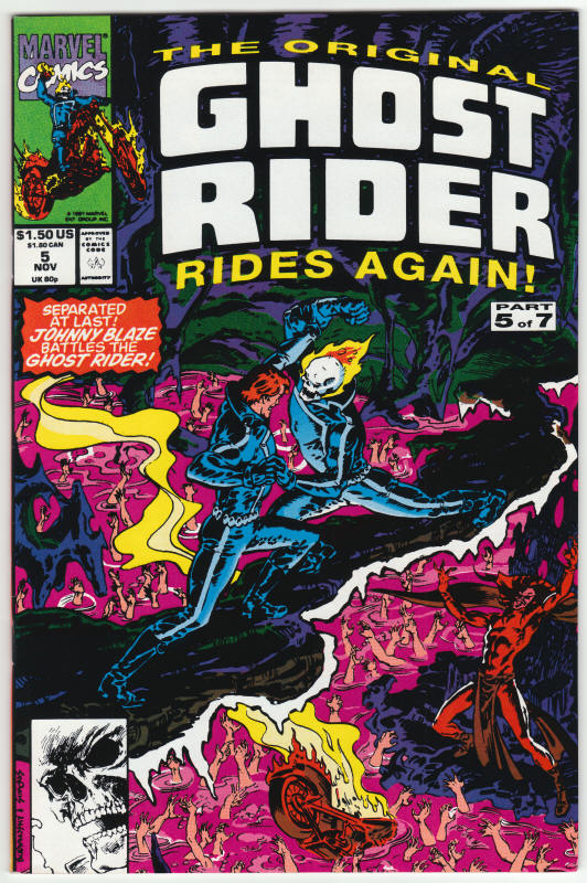 Original Ghost Rider Rides Again #5 front cover