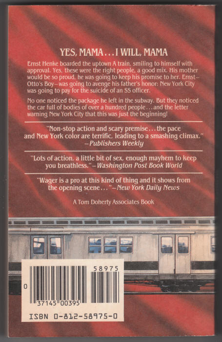 Ottos Boy back cover