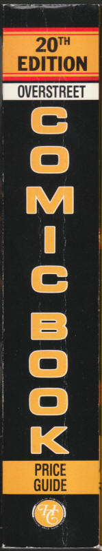 Overstreet Comic Book Price Guide #20 spine