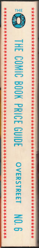 Overstreet Comic Book Price Guide 6 spine