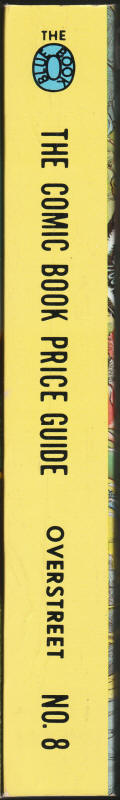 Overstreet Comic Book Price Guide #8 spine