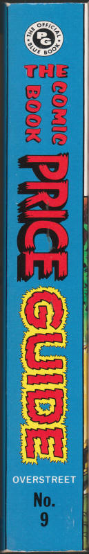 Overstreet Comic Book Price Guide #9 spine
