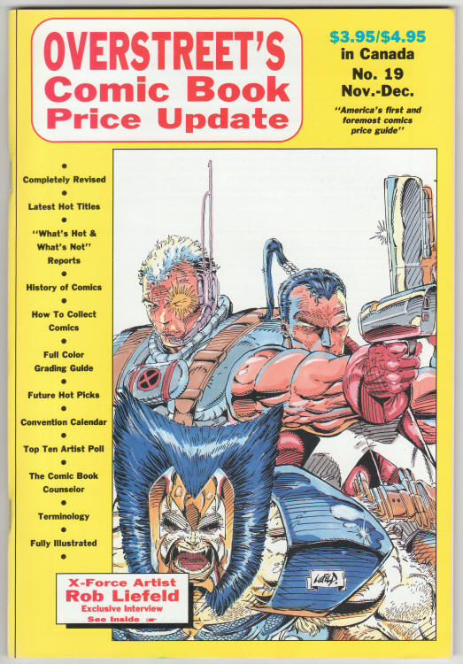 Overstreets Comic Book Price Update #19 front cover