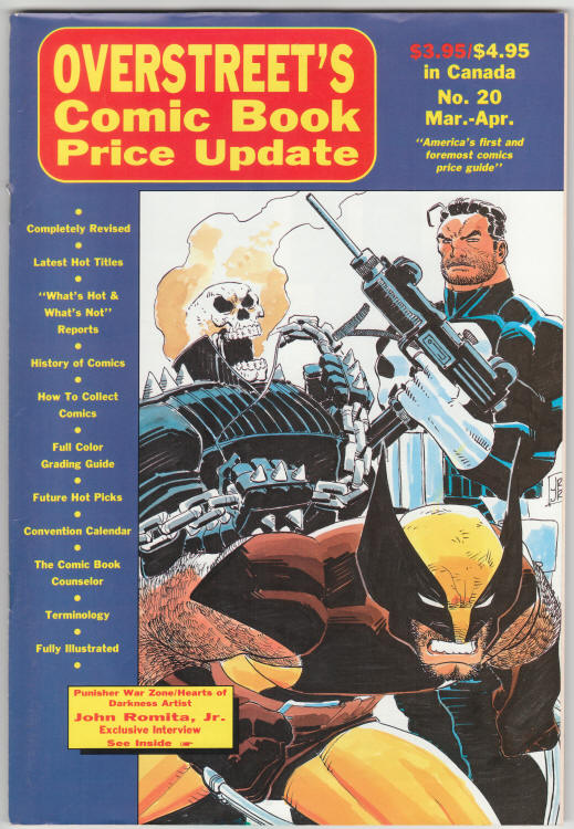 Overstreets Comic Book Price Update #20 front cover