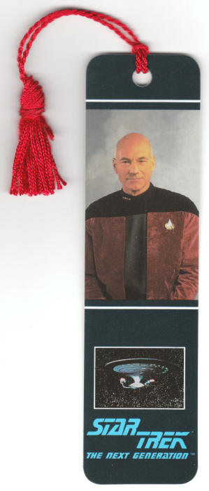 Captain Picard Star Trek TNG Bookmark