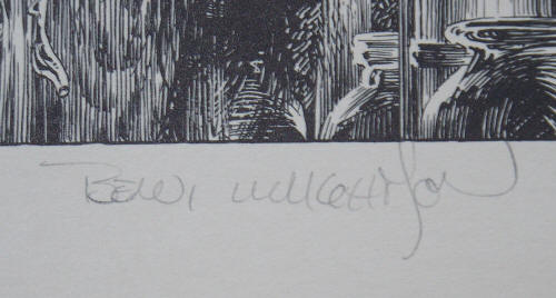 Portfolio Of Fantasy Berni Wrightson Signature