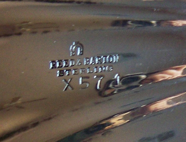 Reed and Barton 1948 Sterling Silver hallmark