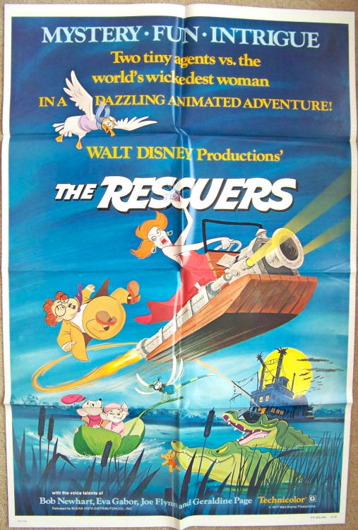 The Rescuers One Sheet Movie Poster