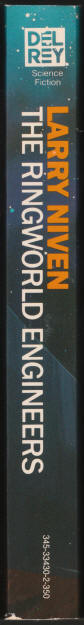 The Ringworld Engineers Larry Niven spine