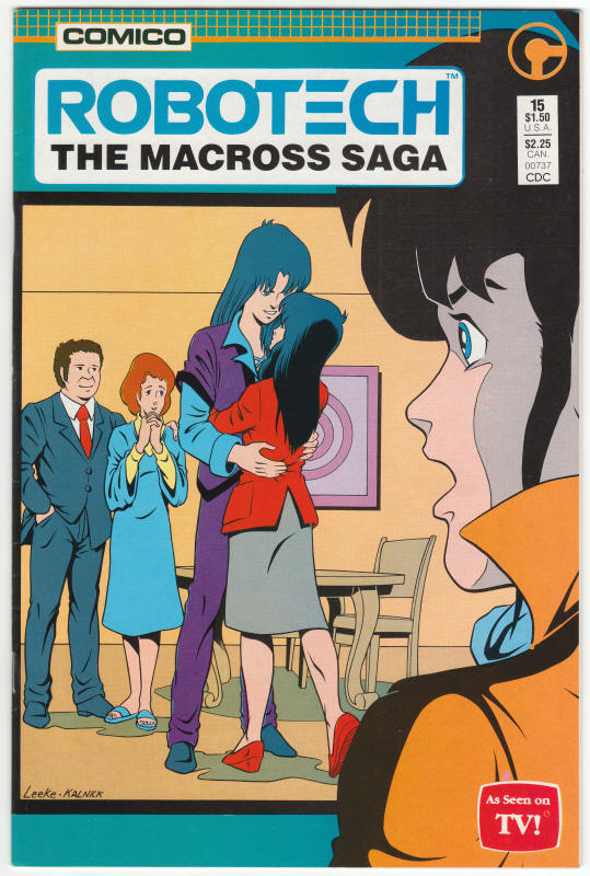 Robotech The Macross Saga #15 front cover