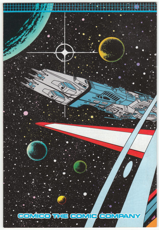 Robotech The Macross Saga #3 back cover