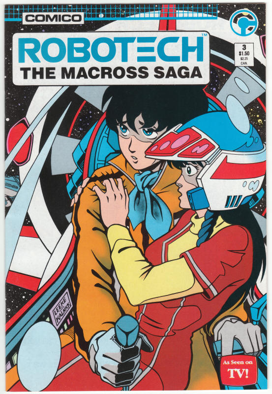 Robotech The Macross Saga #3 front cover