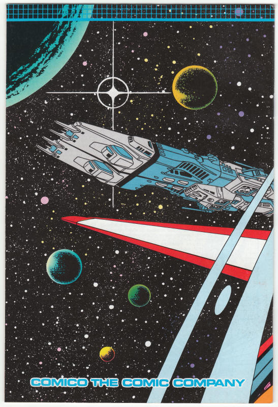 Robotech The Macross Saga #3 back cover