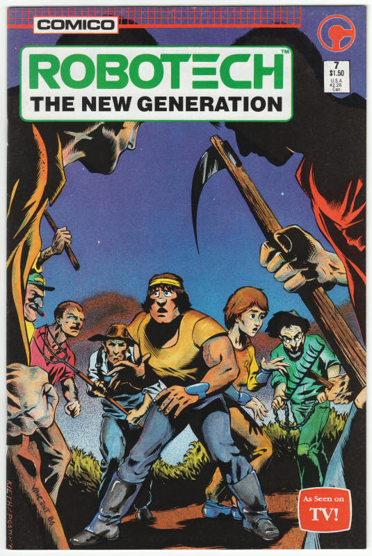 Robotech The New Generation #7 front cover