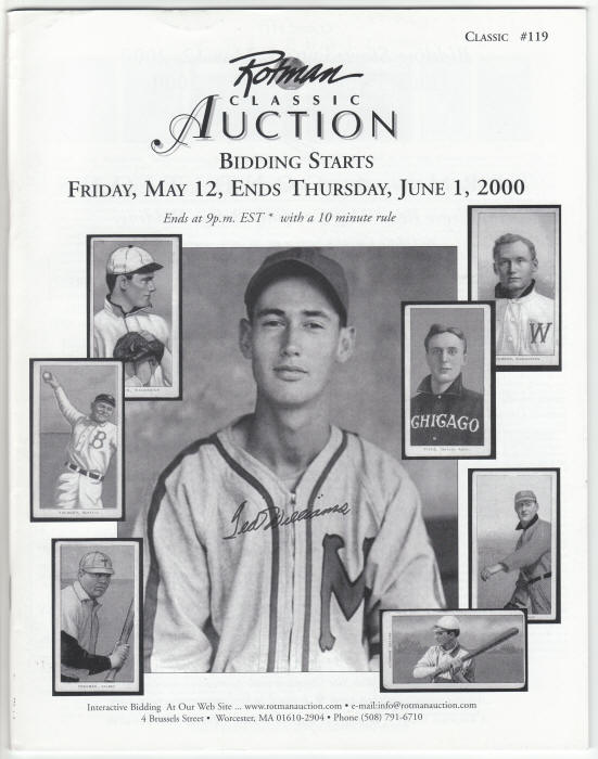 Rotman Auction Catalog #119