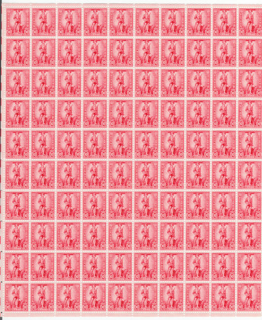 1954 United States Savings Stamps Sheet