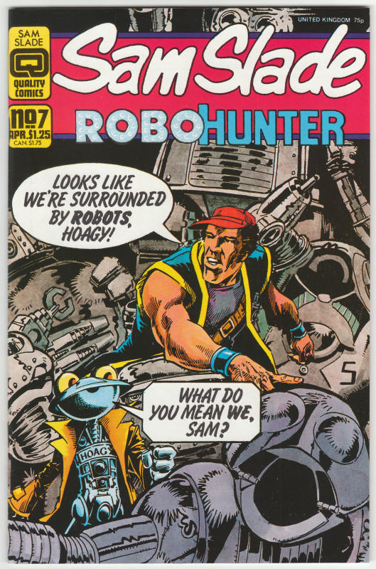 Sam Slade Robohunter Volume 2 #7 front cover