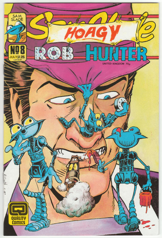 Sam Slade Robohunter Volume 2 #8 front cover