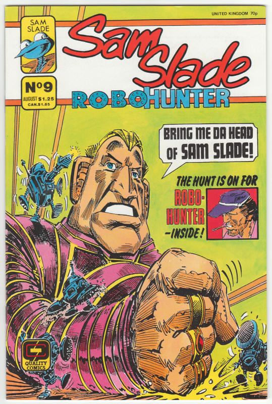 Sam Slade Robohunter Volume 2 #9 front cover