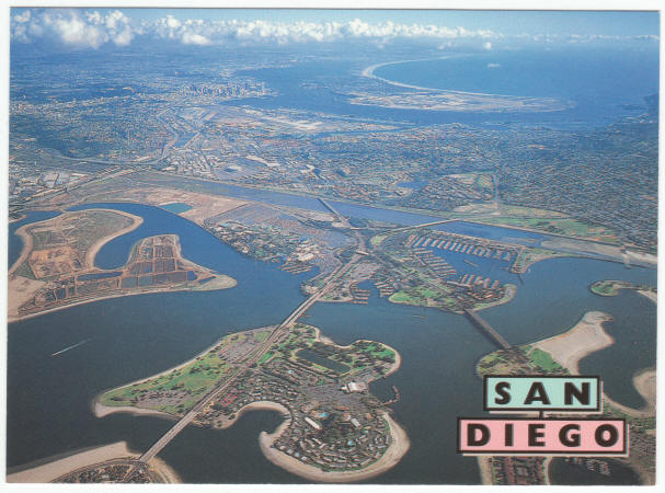 San Diego Post Card