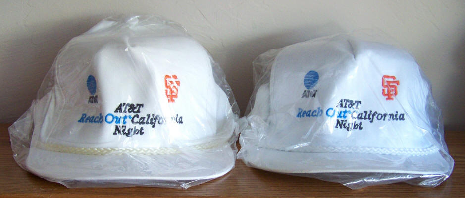 ATT Reach Out California Night San Francisco Giants 1991 Baseball Cap
