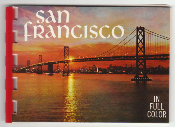 San Francisco 1960s Vintage Spiral Booklet