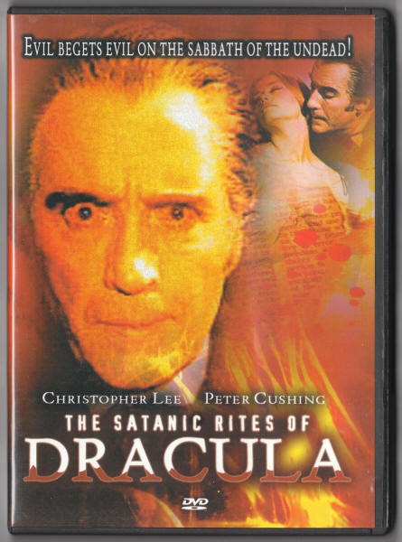 The Satanic Rites Of Dracula DVD