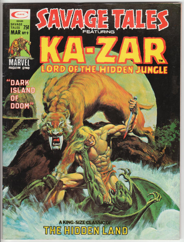 Savage Tales #9 front cover