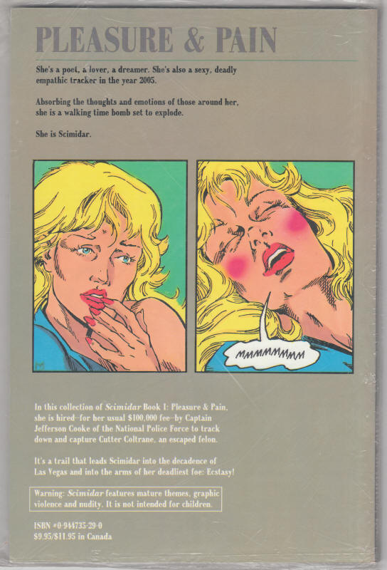 Scimidar Book 1 Pleasure and Pain Sexy back cover