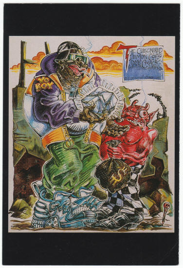 S Clay Wilson Gruesome Gaiety Promo Card front