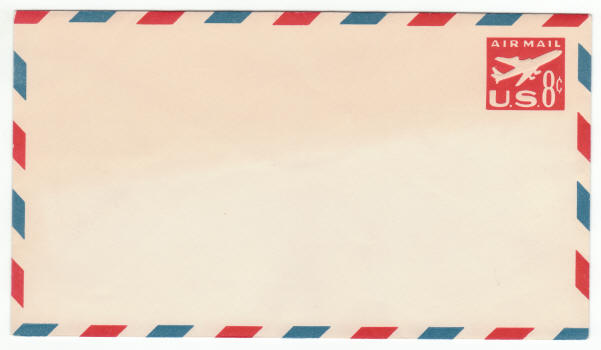 1962 Scott UC36 Red Jet Airliner Cover