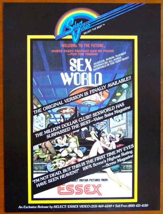 Sex World Essex Films Promo Video Poster