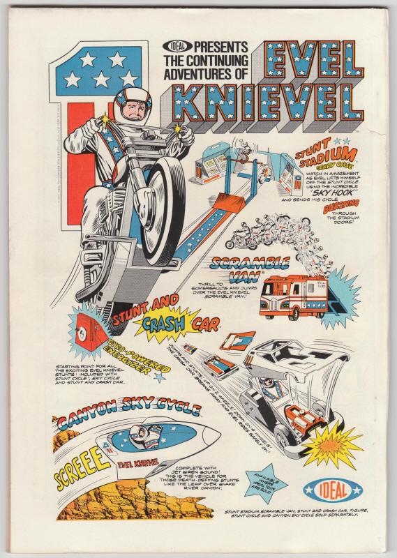 Shazam #16 back cover